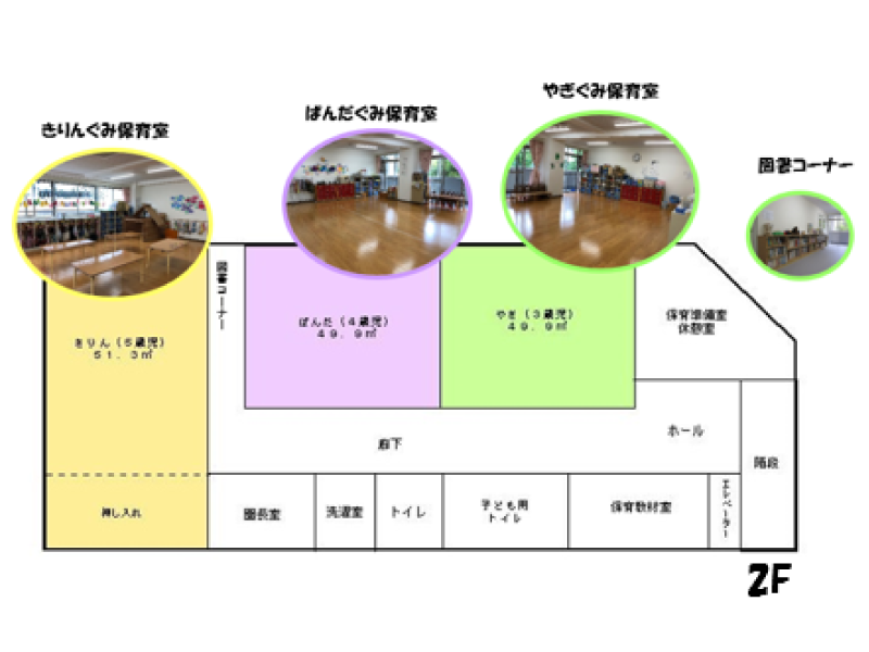 こじか園内マップ2F